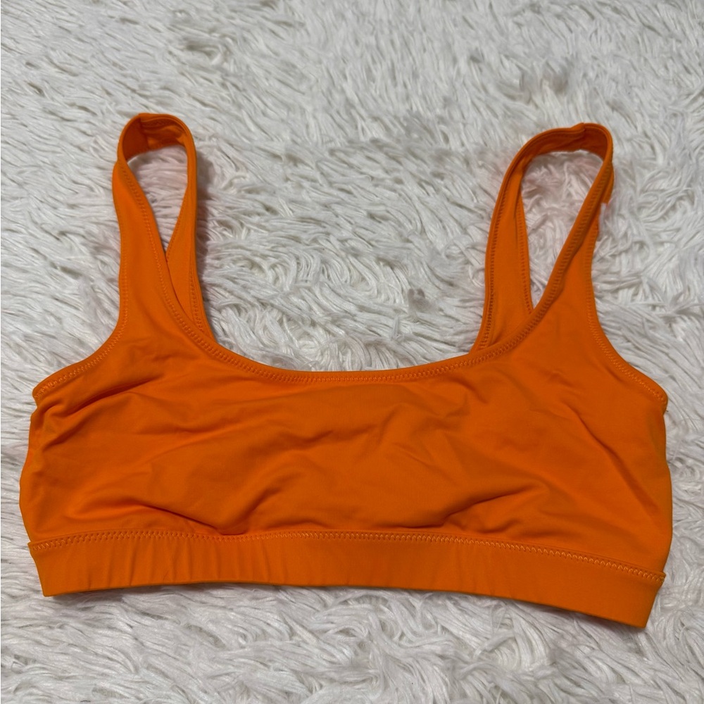 SKIMS Swim Orange Bikini‎ Top size Small - Picture 3 of 7